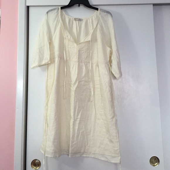 Cream dress
