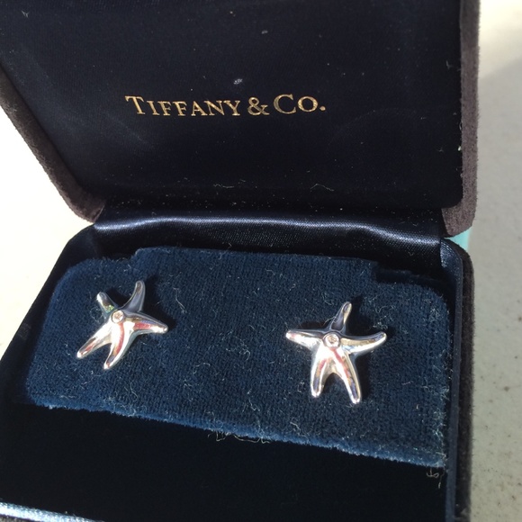 Tiffany  & Co Starfish earrings - Picture 1 of 1