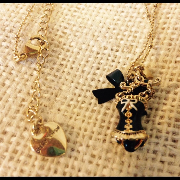 Betsey Johnson Charm Necklace