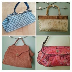 Colorful handbag bundle for all occasions. Reduced