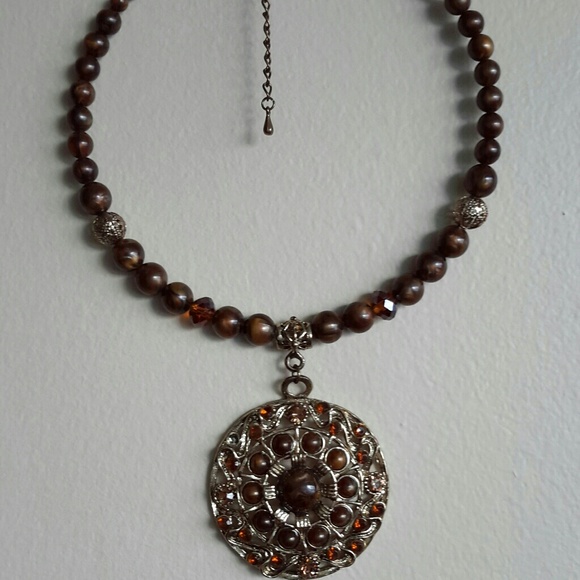 Vintage Aztec type necklace