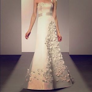 Galina white wedding dress new with tags size 12.