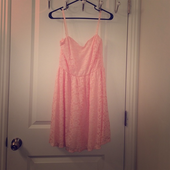 Lace Pink Dress