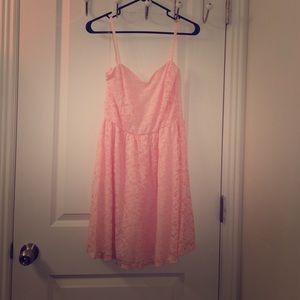 Lace Pink Dress