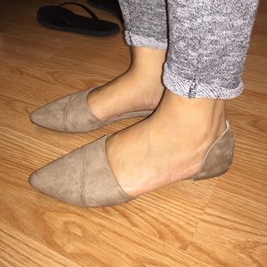 Chinese Laundry D'Orsay Taupe Flats