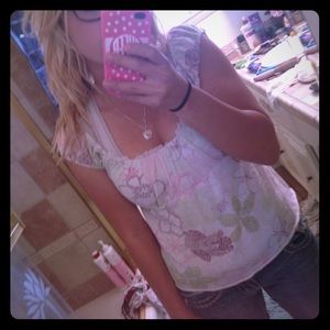 Floral tank top