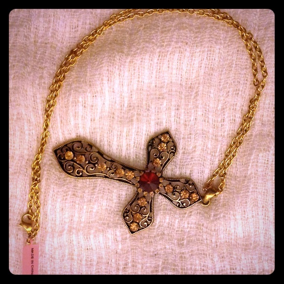 Jeweled Cross - Picture 2 of 3