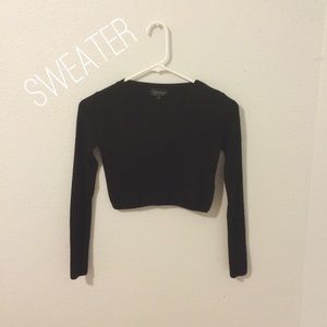 Topshop  |  Cropped Sweater
