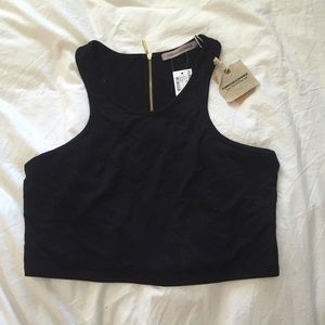 Foreign Exchange Tops - Foreign Exchange Crop Top Never Worn Foreign Exchange Tops - Foreign Exchange Crop Top Never Worn