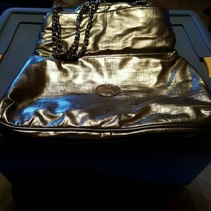 Silver Over the shoulder/ Doctor bag