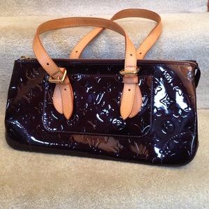 Louis Vuitton Rosewood Vernis Leather Shoulder Bag