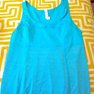 Blue Lululemon active top