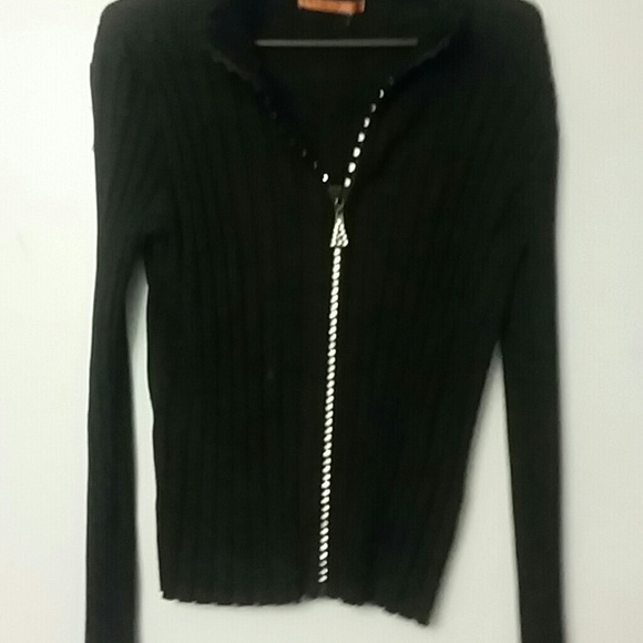 black rhinestone top
