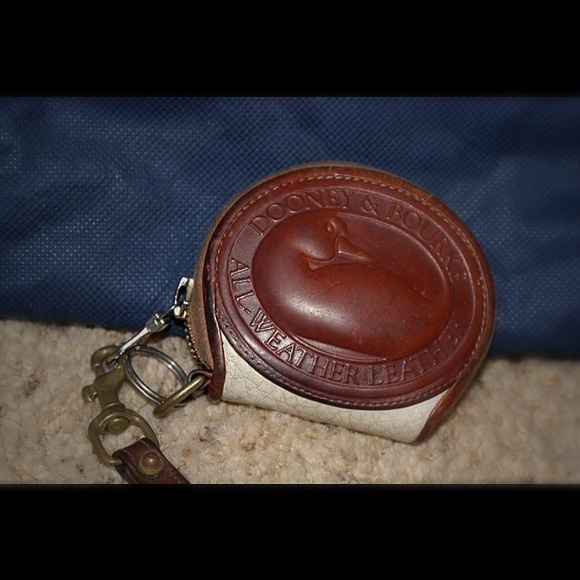 Dooney and Bourke leather change purse