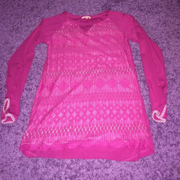 Long sleeve violet shirt - Picture 1 of 4