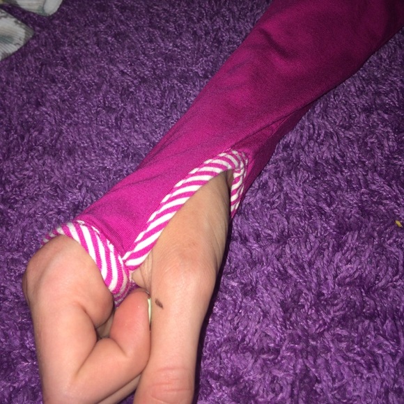 Long sleeve violet shirt - Picture 3 of 4