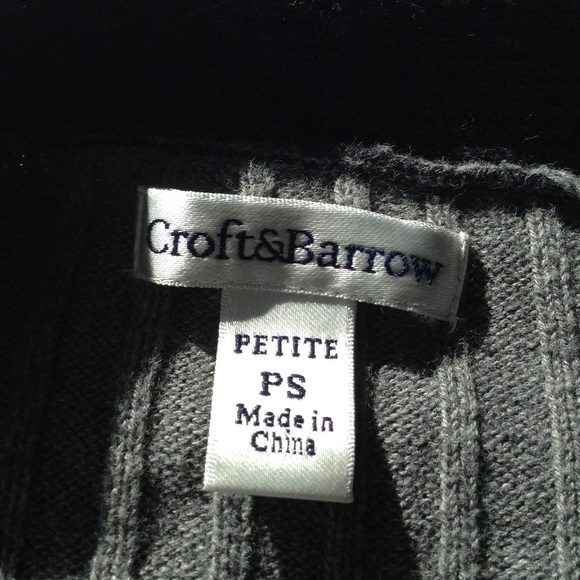 🌟2 for $16🌟Croft & Barrow Striped Cardigan - Picture 3 of 3