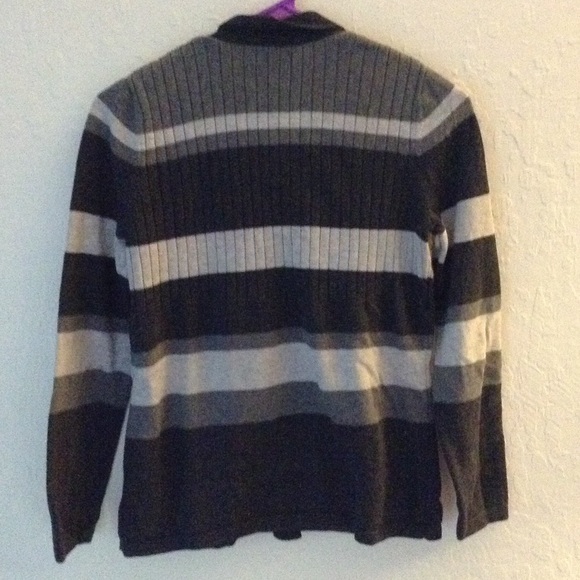 🌟2 for $16🌟Croft & Barrow Striped Cardigan - Picture 2 of 3