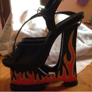 Rare flame heels New! 99 cent shipping