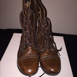 Steve Madden Troopa Boots Brown