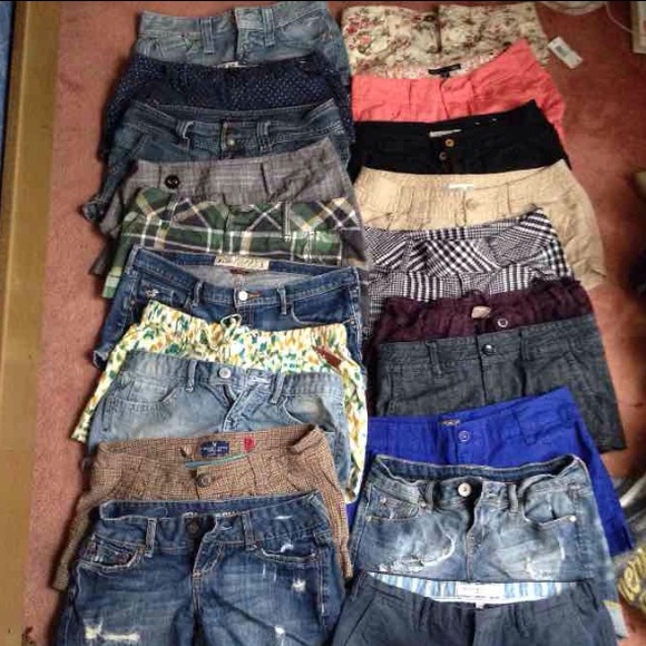 20 pairs of shorts!Name brands, some with tags!