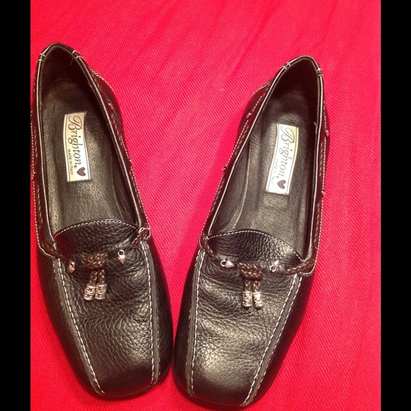 Brighton Black Loafers - 7 1/2