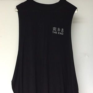 brandy melville the end 00 muscle tee