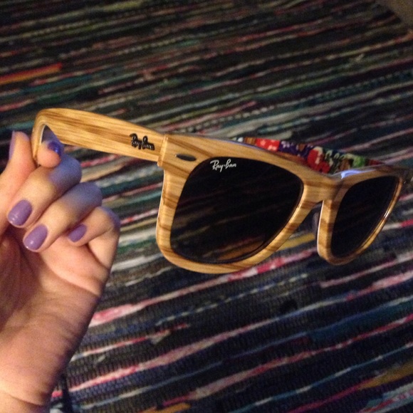 Wayfarer RayBans special series #11 "rare prints"