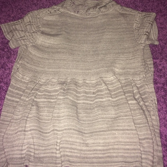 Grey short sleeved cardigan - Picture 3 of 3