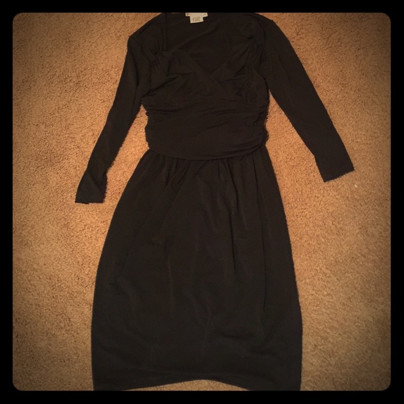 Maggy London Dresses & Skirts - Black,polyester & spandex long sleeved dress.
