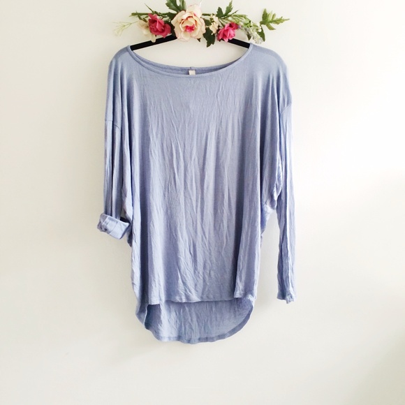 Jolie Tops - [84] Jolie Blue Long-sleeve Top