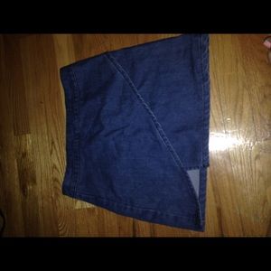 Denim skirt