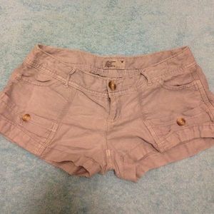 Grey lightweight shorts