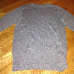 Gray sweater