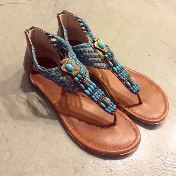 ALDO Shoes - Aldo Beaded Sandals