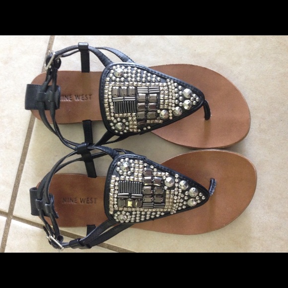 Nine West Dress Flat Sandals