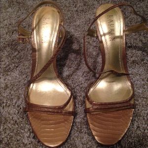 Ralph Lauren Copper Heel