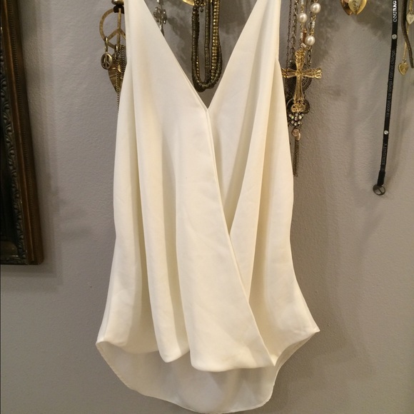 Angl cream halter top - Picture 1 of 4