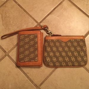 Authentic dooney and Bourke wristlet and wallet