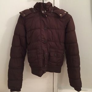 Dark brown jacket  **WILL GLADLY TAKE OFFERS**
