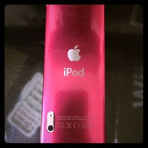 Pink Apple iPod
