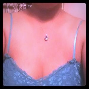 Blue sapphire necklace