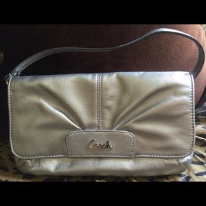 Authentic Coach leather hand bag