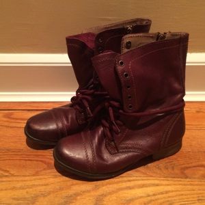 Steve Madden wine troopas