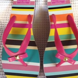 Kate Spade 'Bow' flip flops