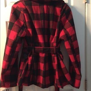 Bongo Red/Black Checker Jacket