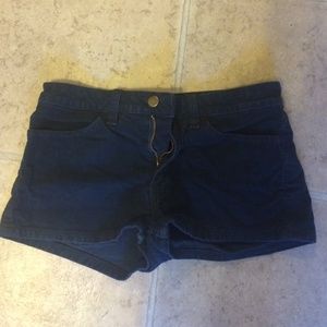 Courderoy shorts American apparel