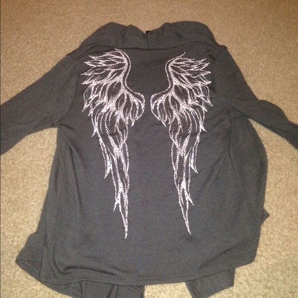 angel wing cardigan