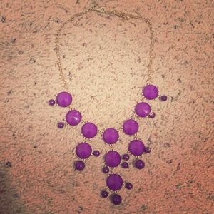 Purple necklace