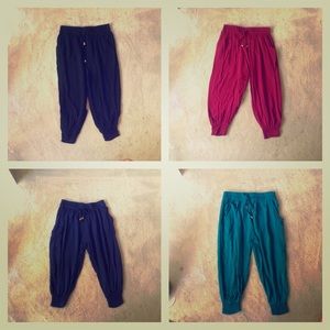 Women 3/4 harem trousers. Bundled 5pair